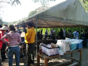 秋のバーベキュー大会(生駒山麓公園)