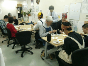 夕べの集い～海老と青梗菜のオイスター炒め～