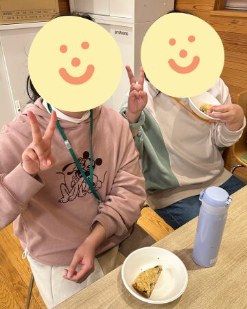 🌸 おやつ作り